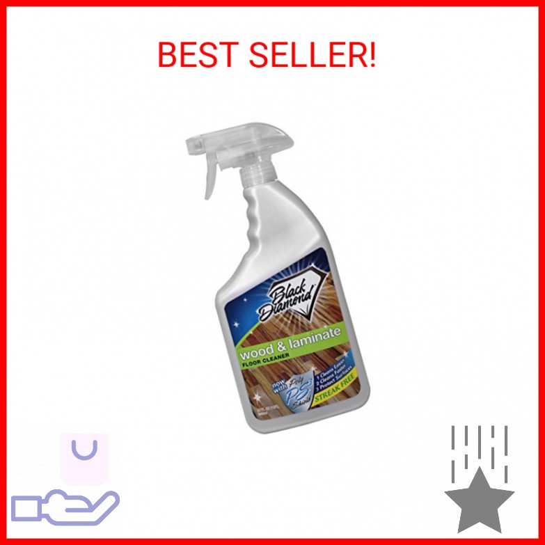 Black Diamond Stoneworks Wood, Laminate, Hardwood & Luxury Vinyl Floor Cleaner S