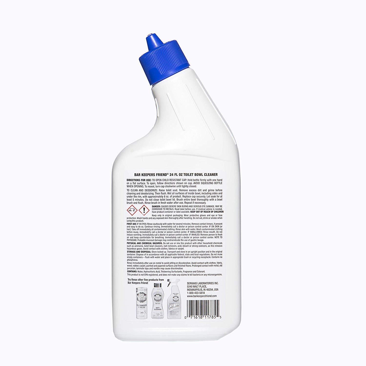 Bar Keeper’s Friend Bathroom Twin Pack Toilet Bowl Cleaner Powdered Cleanser