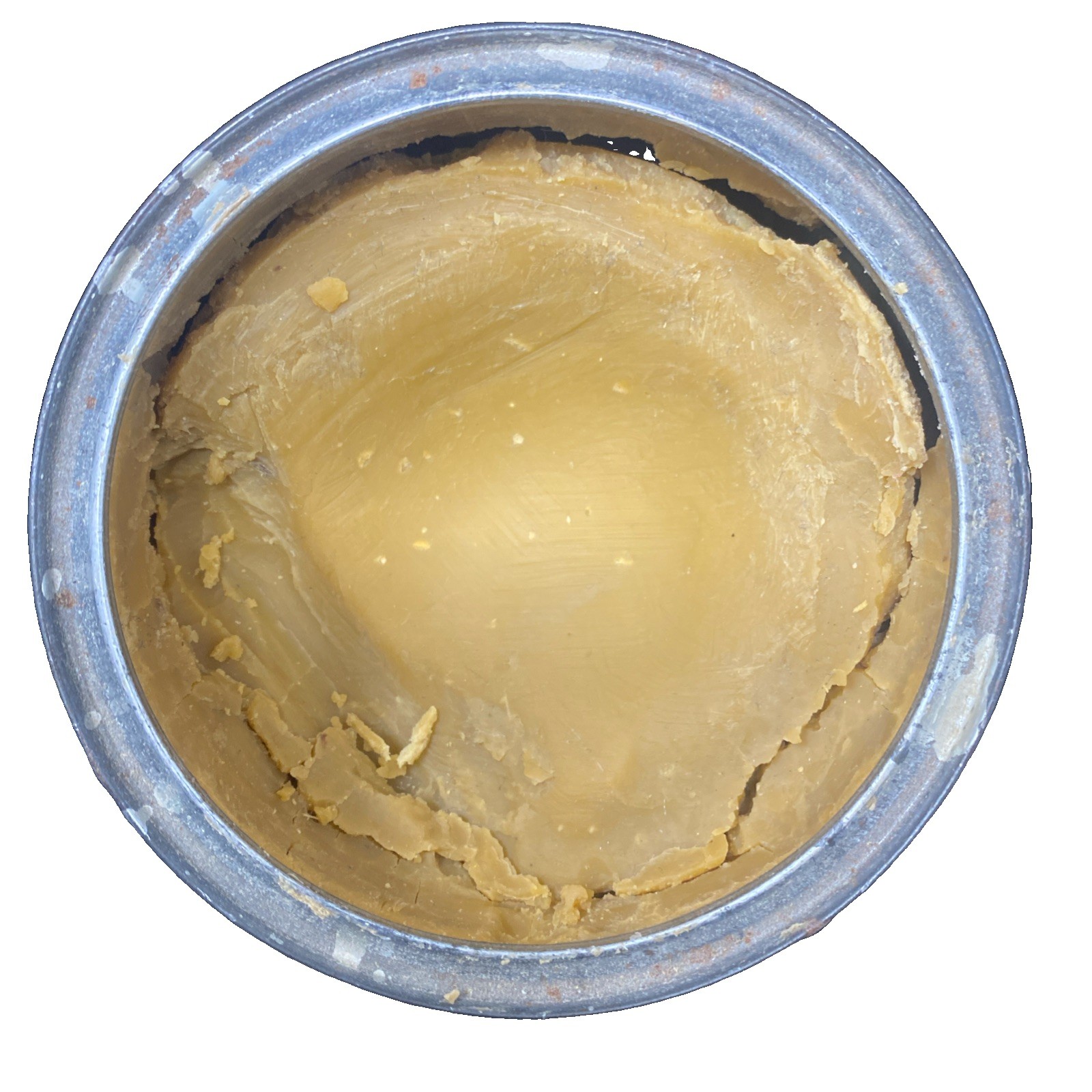 Vintage SC Johnson Wood Paste Wax 16 Oz Can Discontinued 60/70% Full