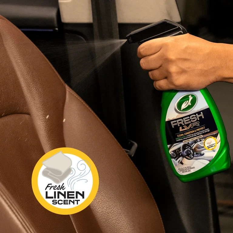 Turtle Wax Fresh LVR Leather Vinyl Rubber Conditioner Trigger Spray