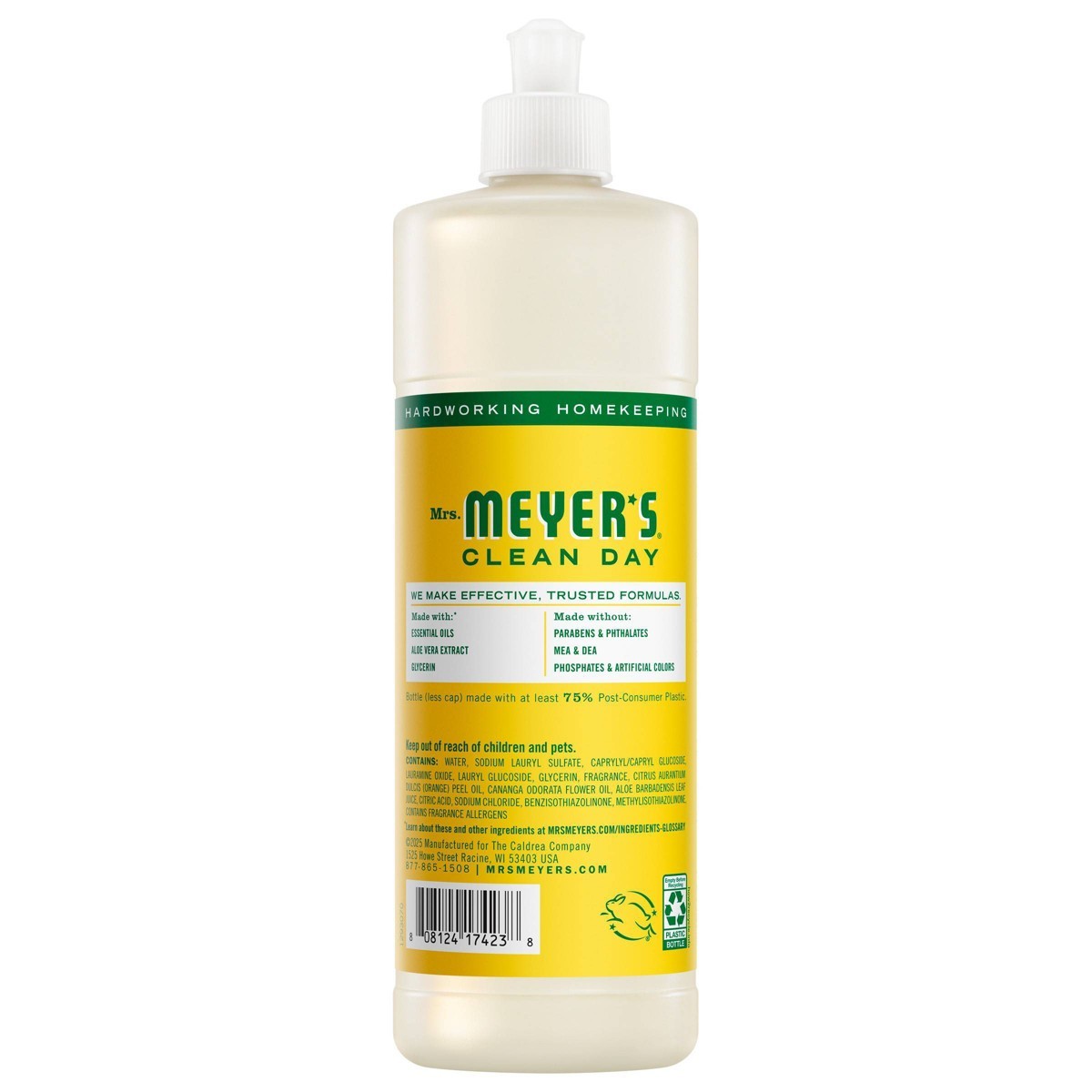 Mrs. Meyer’s Clean Day Honeysuckle Scent Dish Soap Refill – 48 fl oz