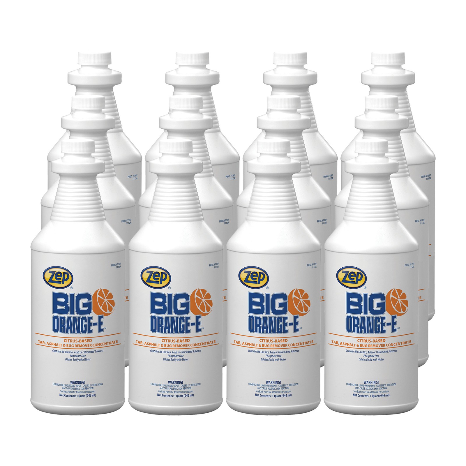 Zep Big Orange-E NPE Free Cirtus-Based Liquid Cleaner – 32 oz. (Case of 12) –