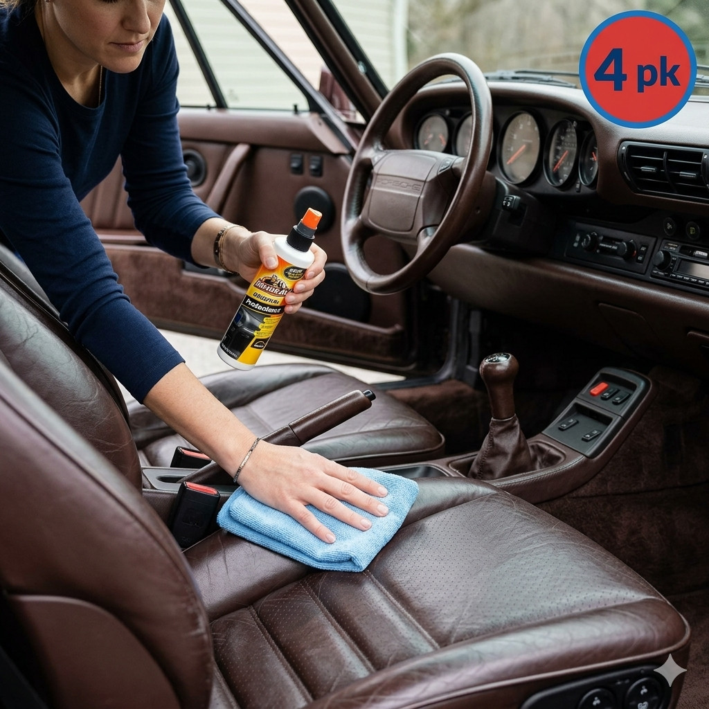 (4 PACK) Armor All Interior Car Cleaner Spray Bottle, Pump Sprayer, 10 Fl Oz