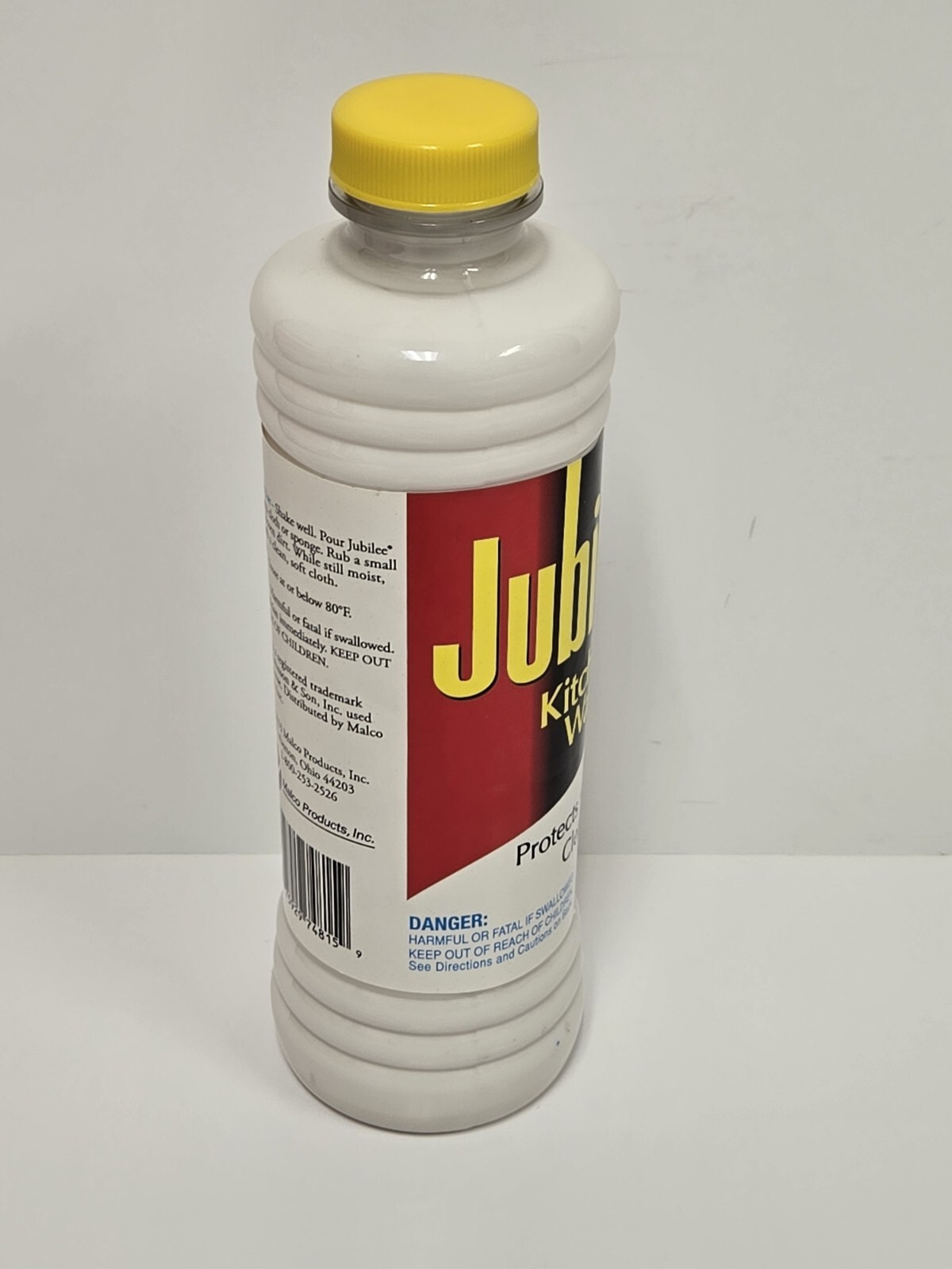 Malco Products Jubilee Kitchen Wax 15 FL. OZ. Bottle Never Used