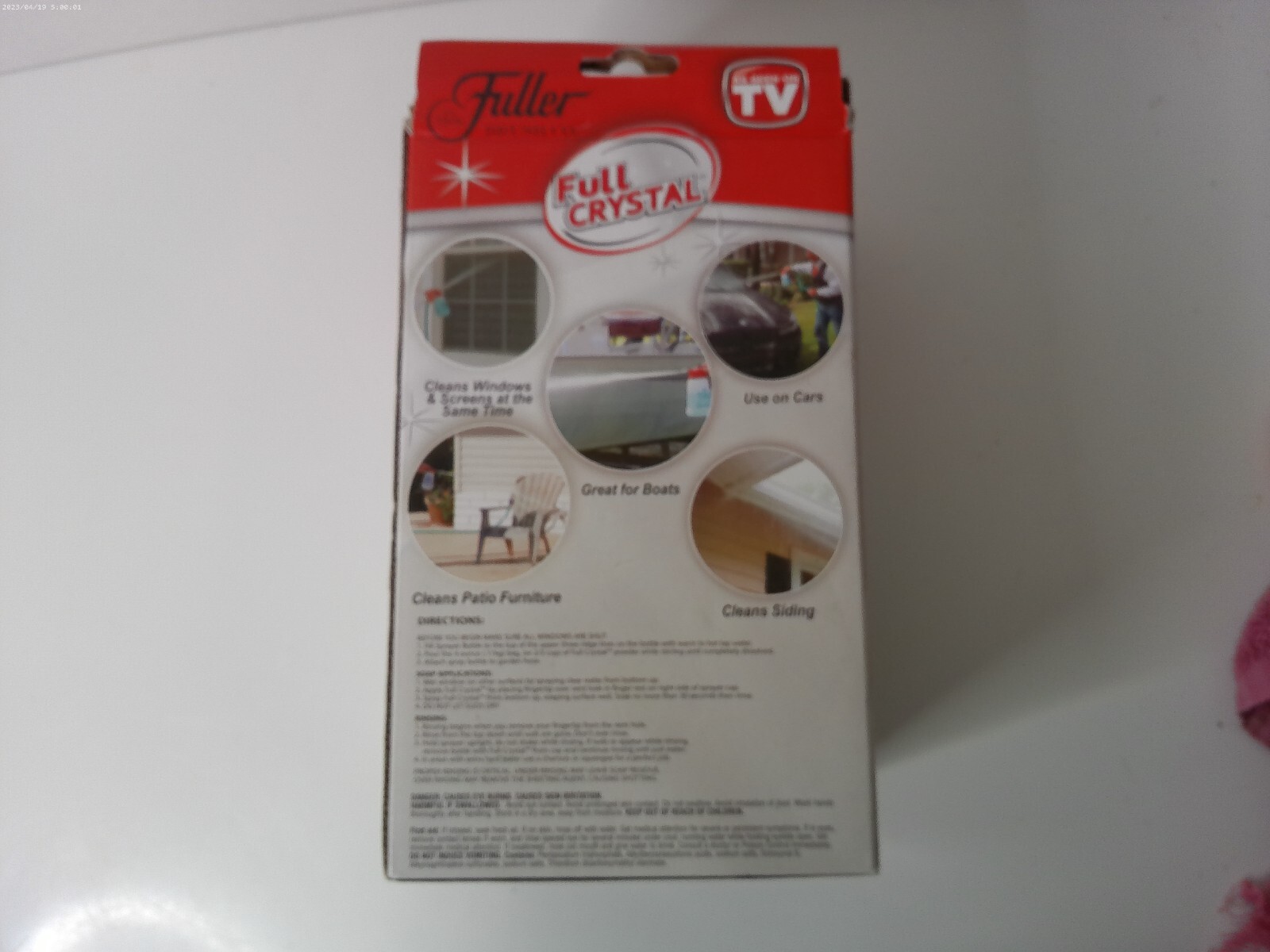 Fuller Brush FBFC-6 Full Crystal Window and Outdoor Surface Cleaner And 2 Refill