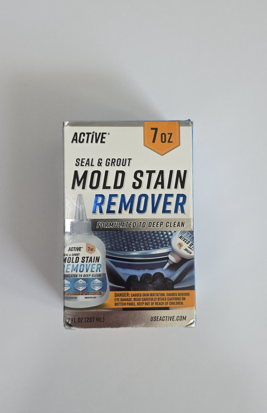 Active MOLD STAIN REMOVER Seal and Grout Deep Clean 7oz