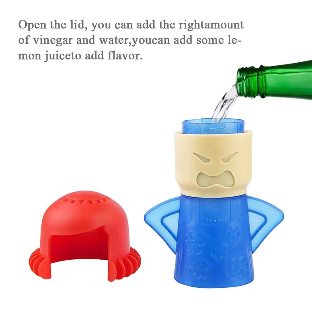 Microwave Cleaner Easily Crud in Minutes Steam Cleans with Vinegar and Water …