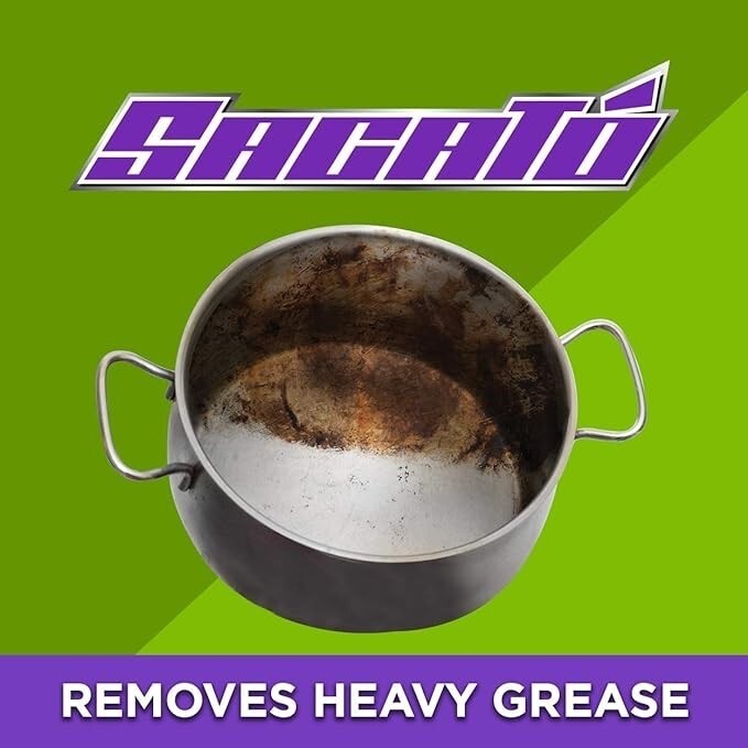 Sacato by Cristal Multipurpose Cleaner & Degreaser Formula 32 oz