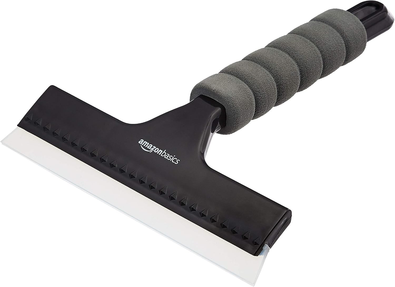 Streak-Free Window Squeegee with Handle for Cars, Showers, and Glass Cleaning