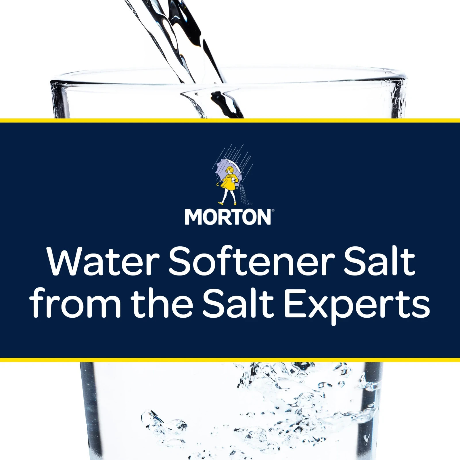 Morton Clean and Protect Plus Rust Defense Water Softener Salt Pellets,40 lb Bag