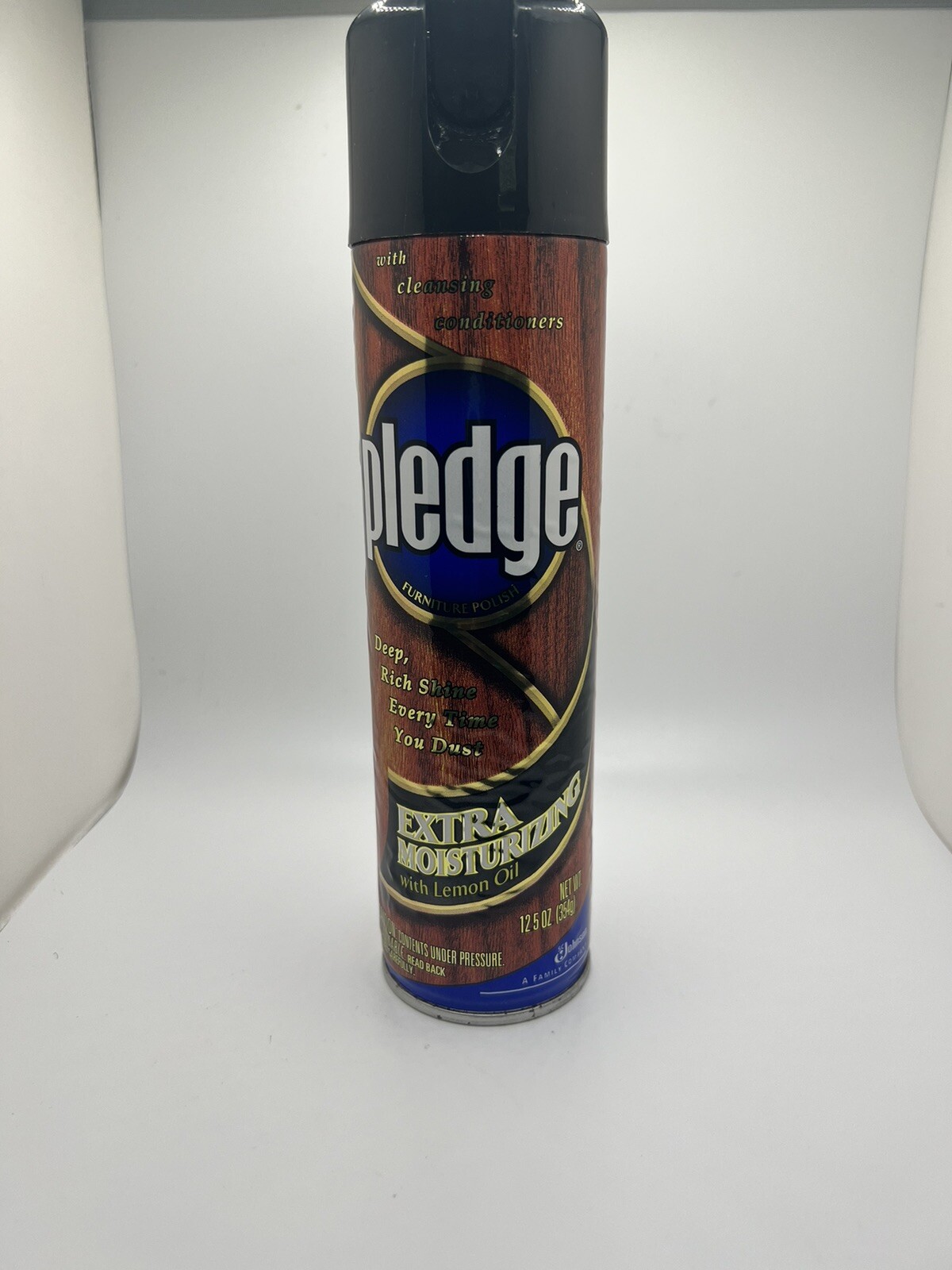 Pledge Extra Moisturizing Furniture 1998 Polish W/Lemon Oil New 12oz