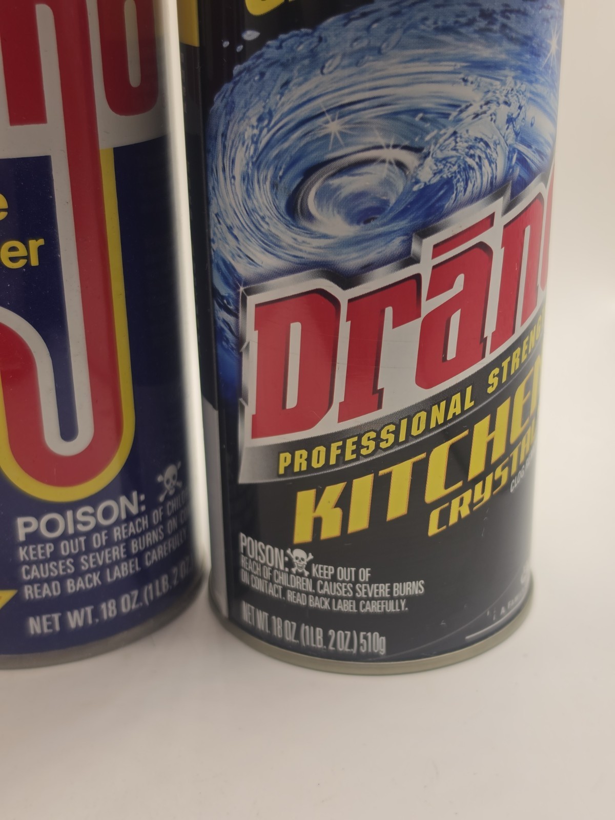 3 Lot Drano Crystals Professional Strength Clog Remover Kitchen Sink 18oz