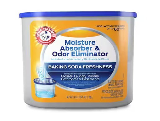Arm & Hammer Moisture Absorber & Odor Eliminator Fragrance Free 14 oz
