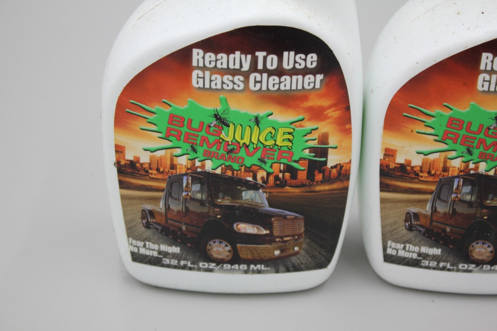 Lot of 3 (32oz) Heavy Duty Bug Juice Remover Glass Cleaner Spray Bottles NEW