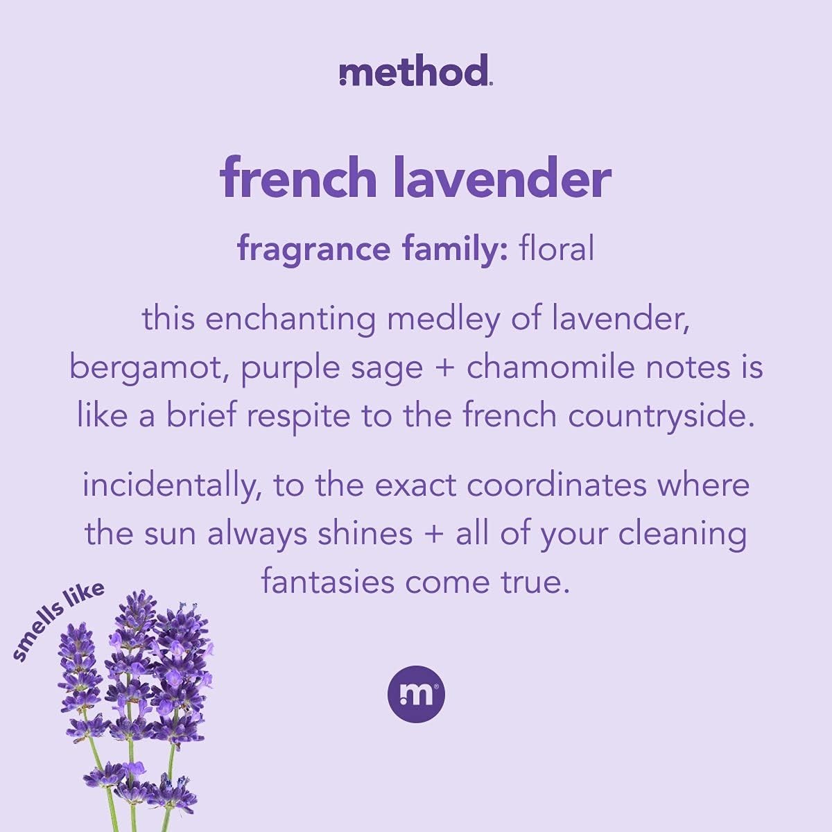Eco-Friendly All-Purpose Cleaner Spray – French Lavender, 28 Fl Oz (Pack of 4)