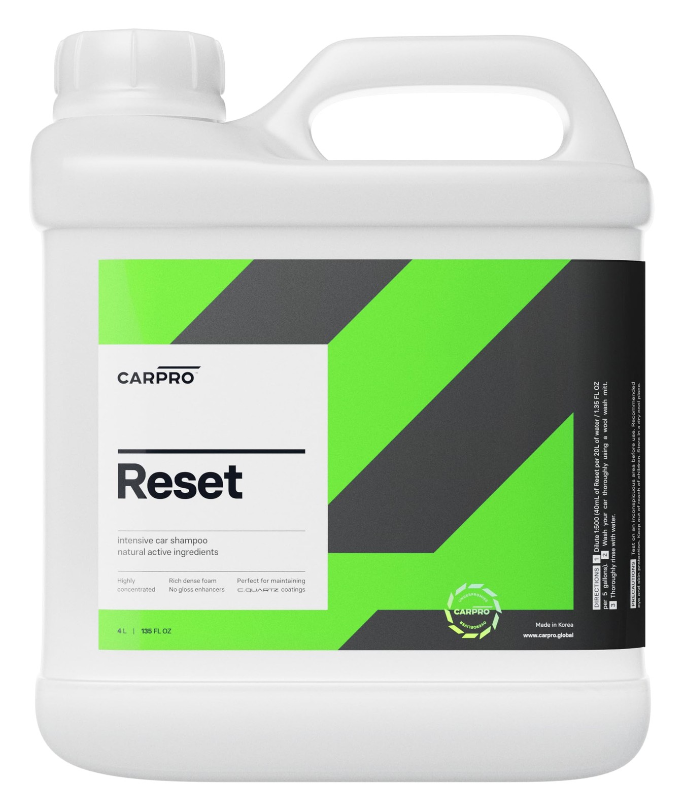Reset – Intensive Car Shampoo Wash Perfect Partner to Nanotechnology Based Seala