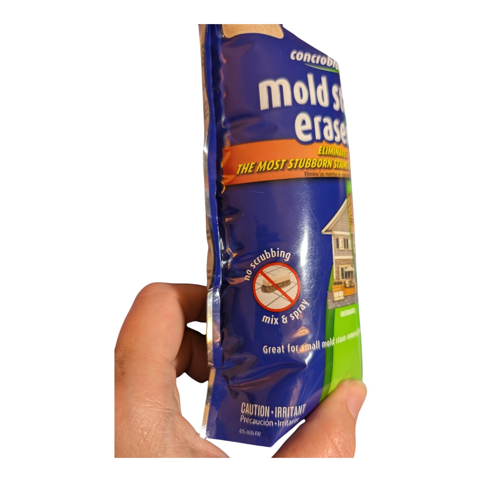 = Concrobium Mold Stain Eraser 3.5 ounce Packet Treats 50 Square Feet 3.5 OZ