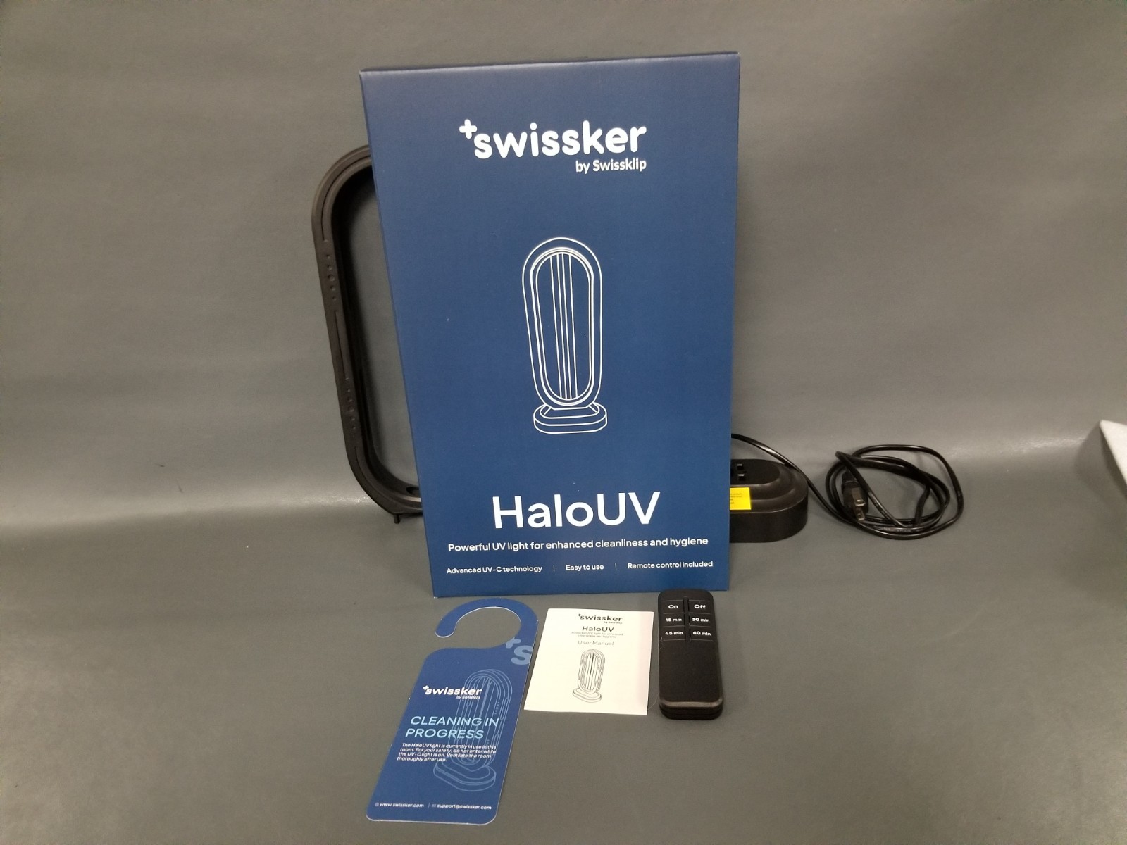 Swissker By Swisskup Hard UV Light For Enhanced Cleaning + Hygiene NEW/OPEN BOX