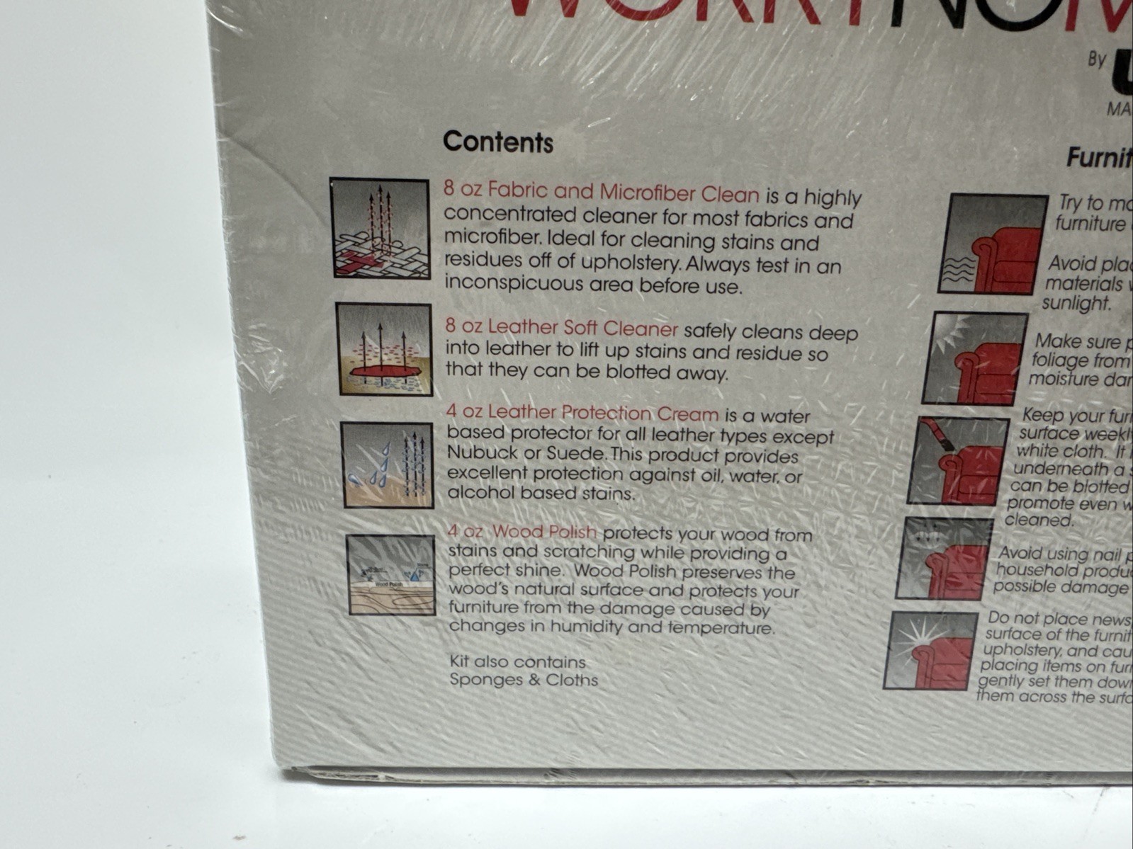 Uniters Furniture Master Of Care & Protection No Risk With Worry No More Kit