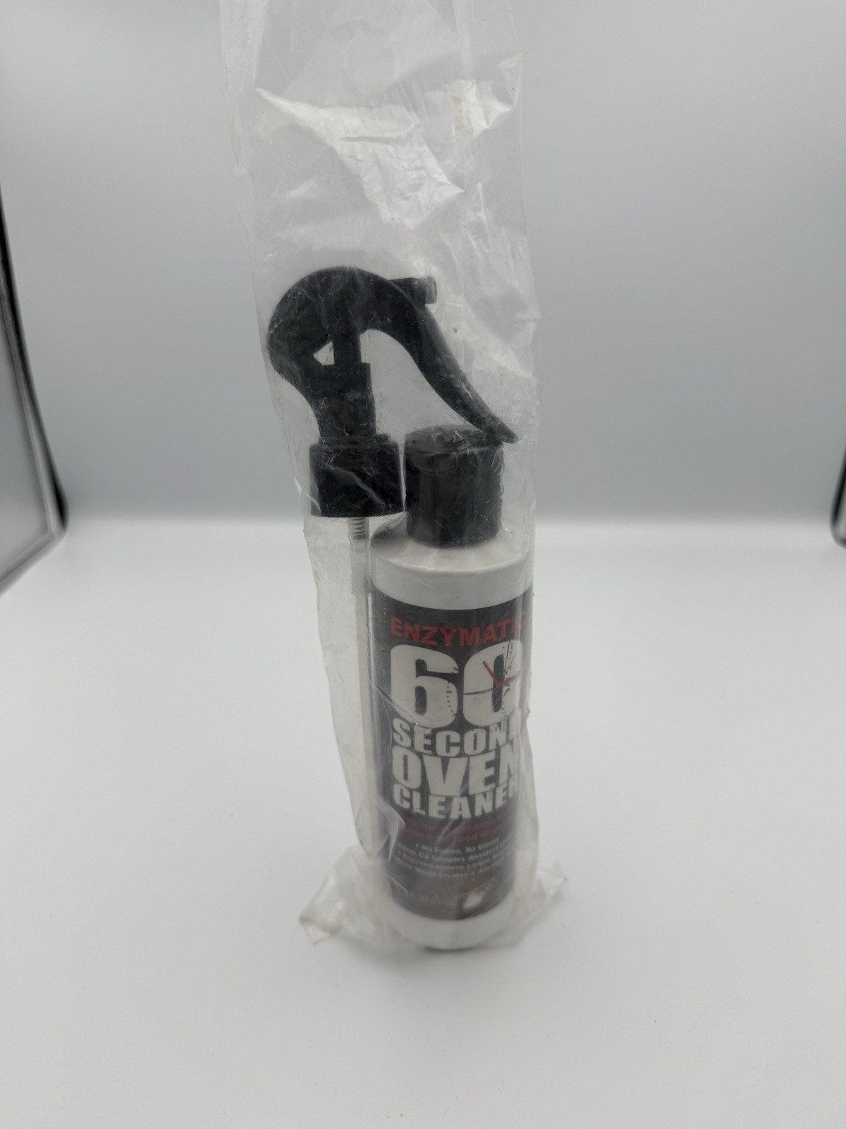 Enzymatic 60 Second Oven Cleaner Spray 8 oz – No Fumes, Enzymes + Citrus Oil NEW