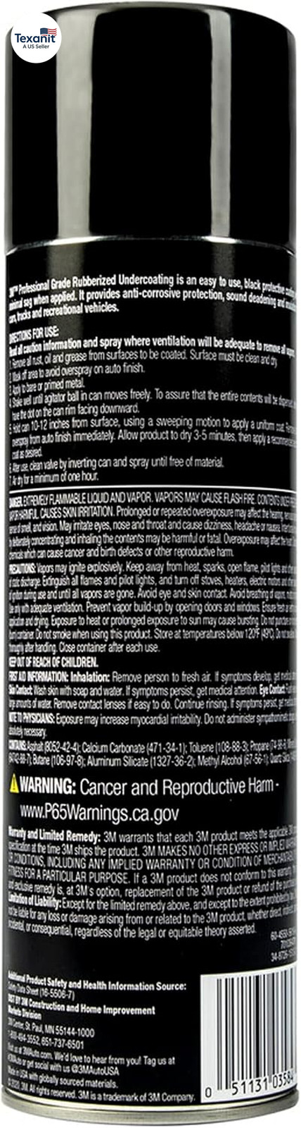 Professional Grade Rubberized Undercoating, Corrosion, Water and Salt Spray Resi