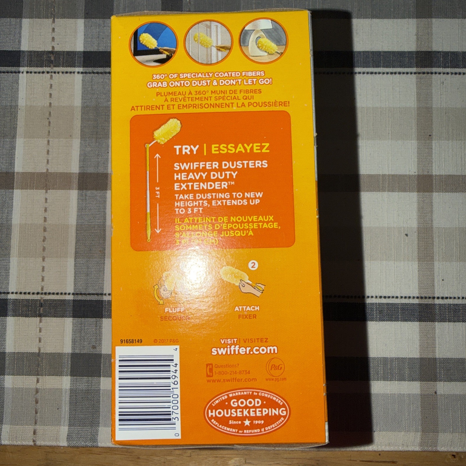 Swiffer 360 Heavy Duty Dusters Microfiber Heavy Duty Duster Refill 6 pk