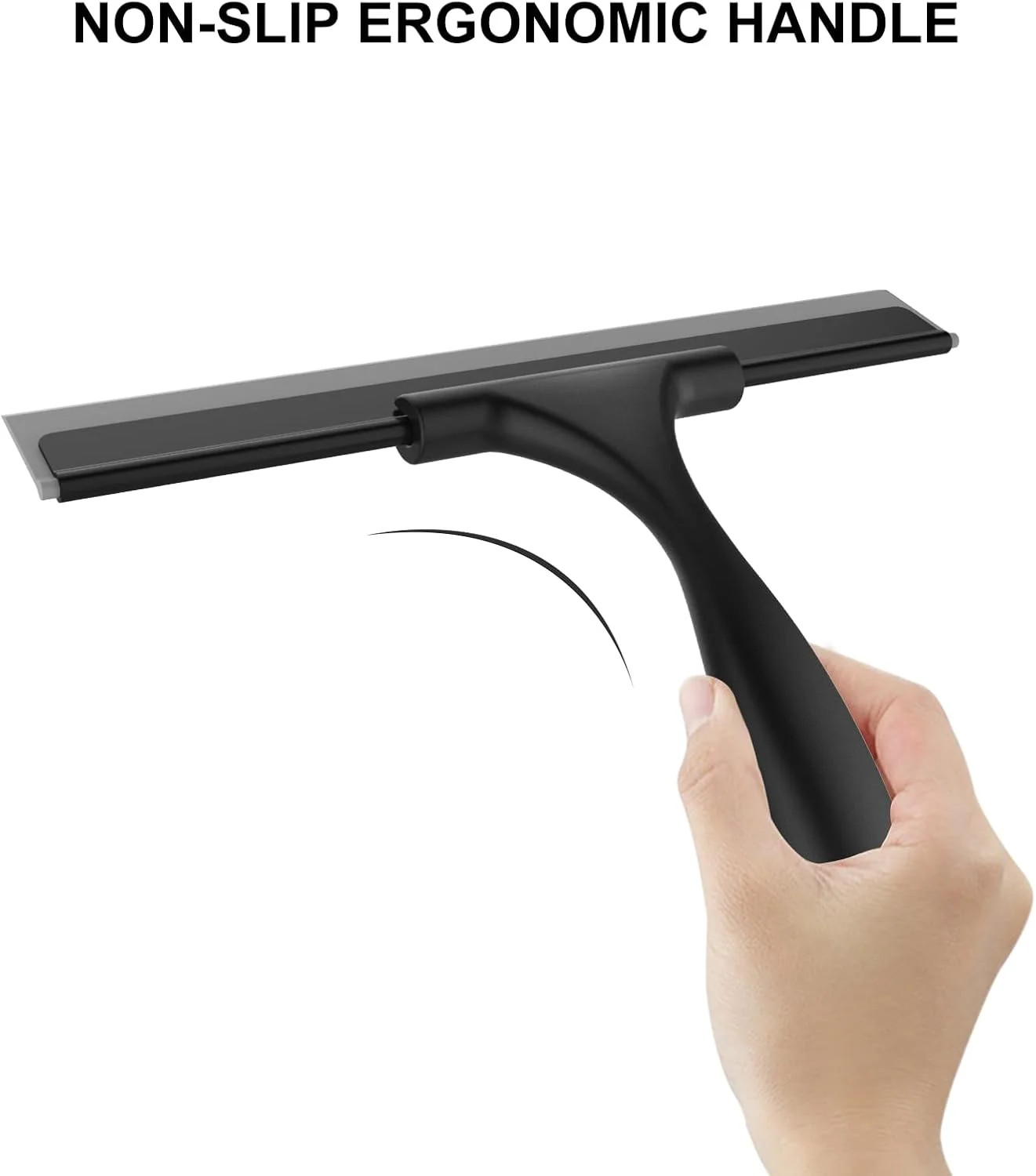 SetSail Squeegee for Shower Glass Door Stainless Steel Shower Squeegee for Glass
