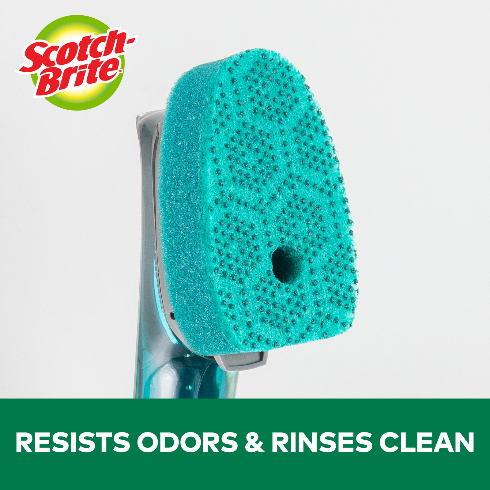 Scotch-Brite Scrub Dots Heavy Duty Dishwand Refills: 2-pack (Green)