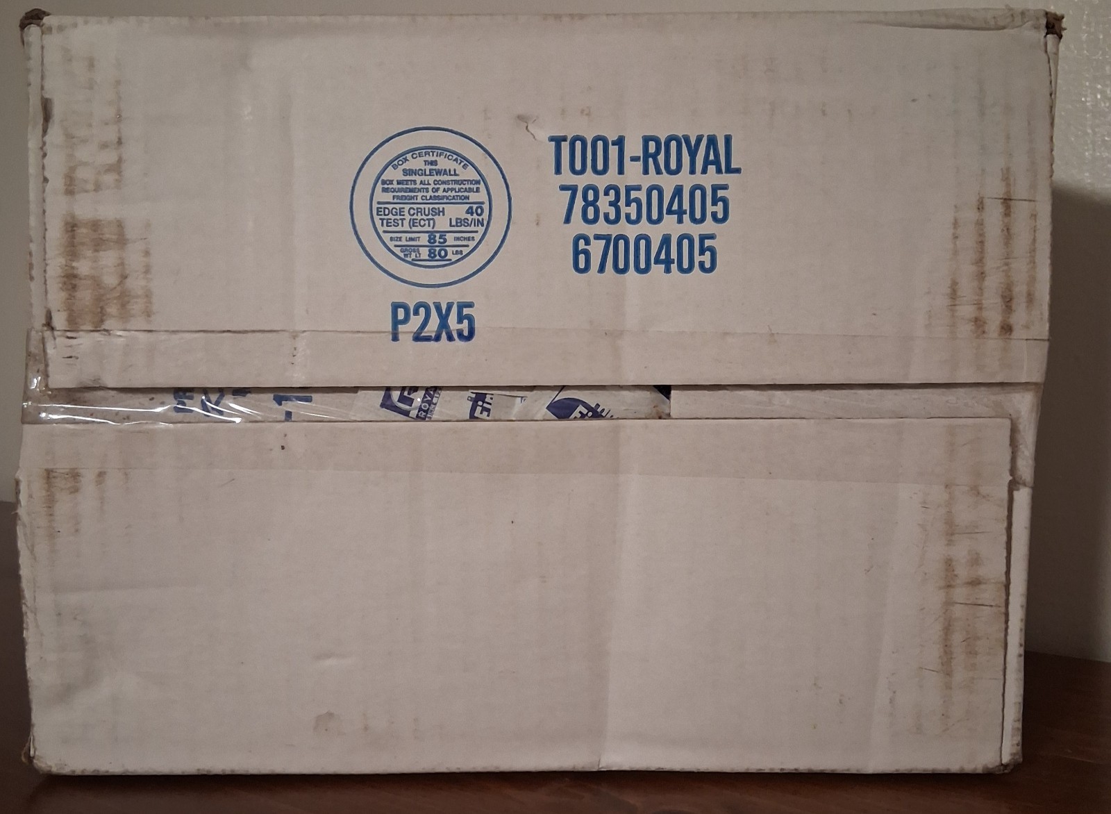 Moist Towelettes – 4″ x 6″ White (1000/CT) Royal RF1MB New in Box