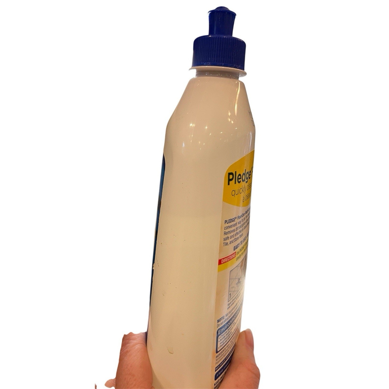 2 SC Johnson PLEDGE Floor Care Multi-Surface Cleaner Squirt & Mop 27oz
