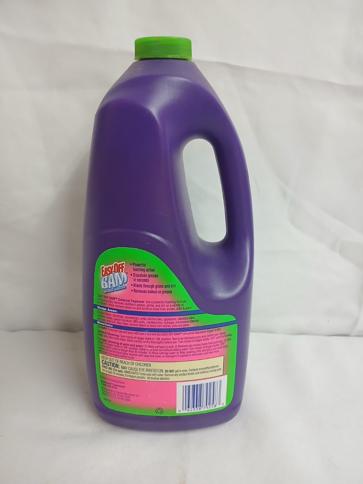 Easy-Off BAM Universal Degreaser Cleaner Refill 60 Fl Oz NEW Discontinued