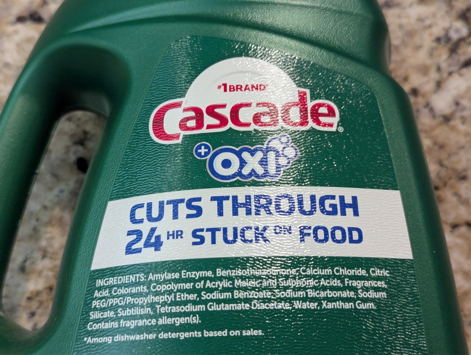 Cascade Complete Dawn Grease Fighting Power Oxi Dishwasher Detergent 7.81 lbs