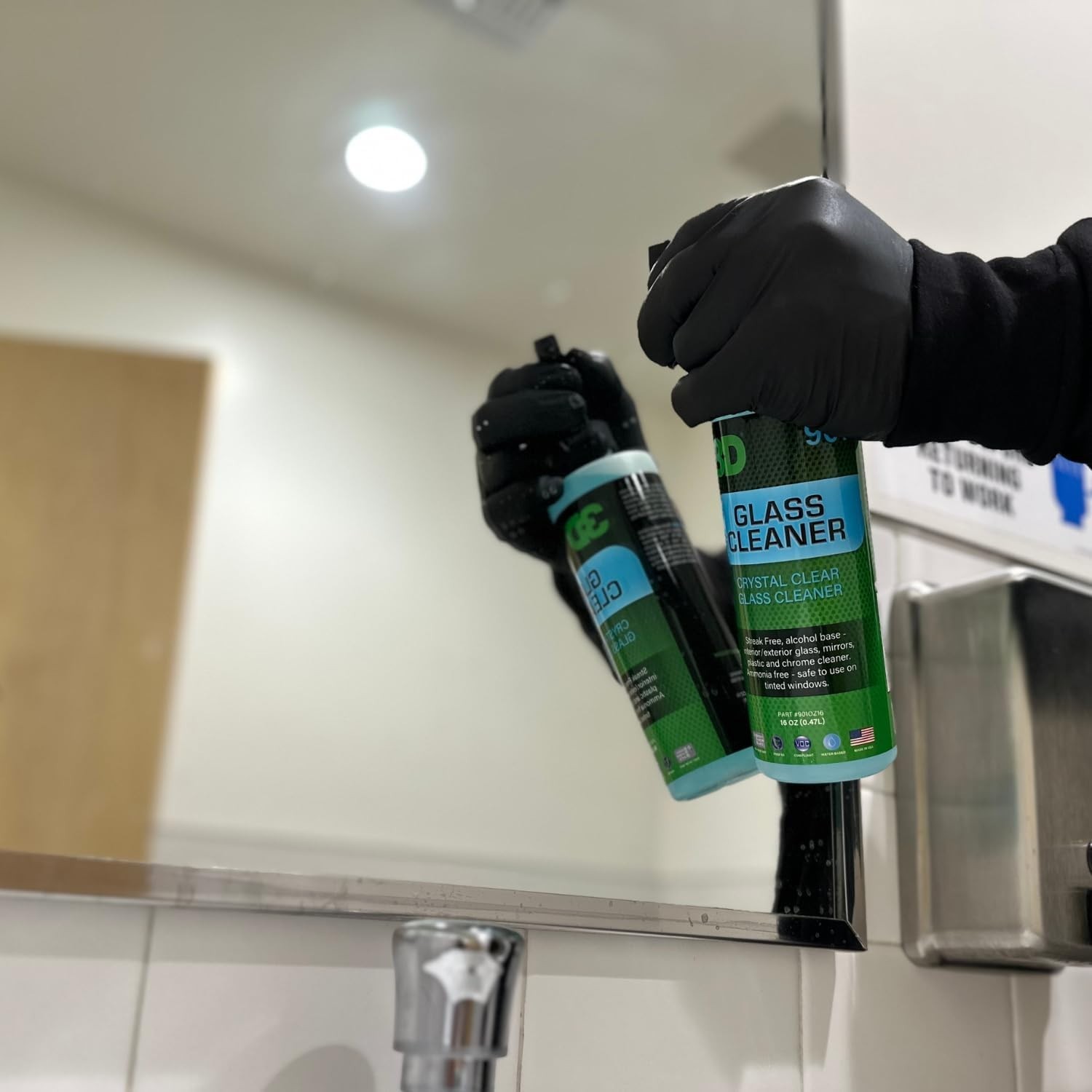 Eco-Friendly Glass Cleaner – Farm-Grown Corn Formula