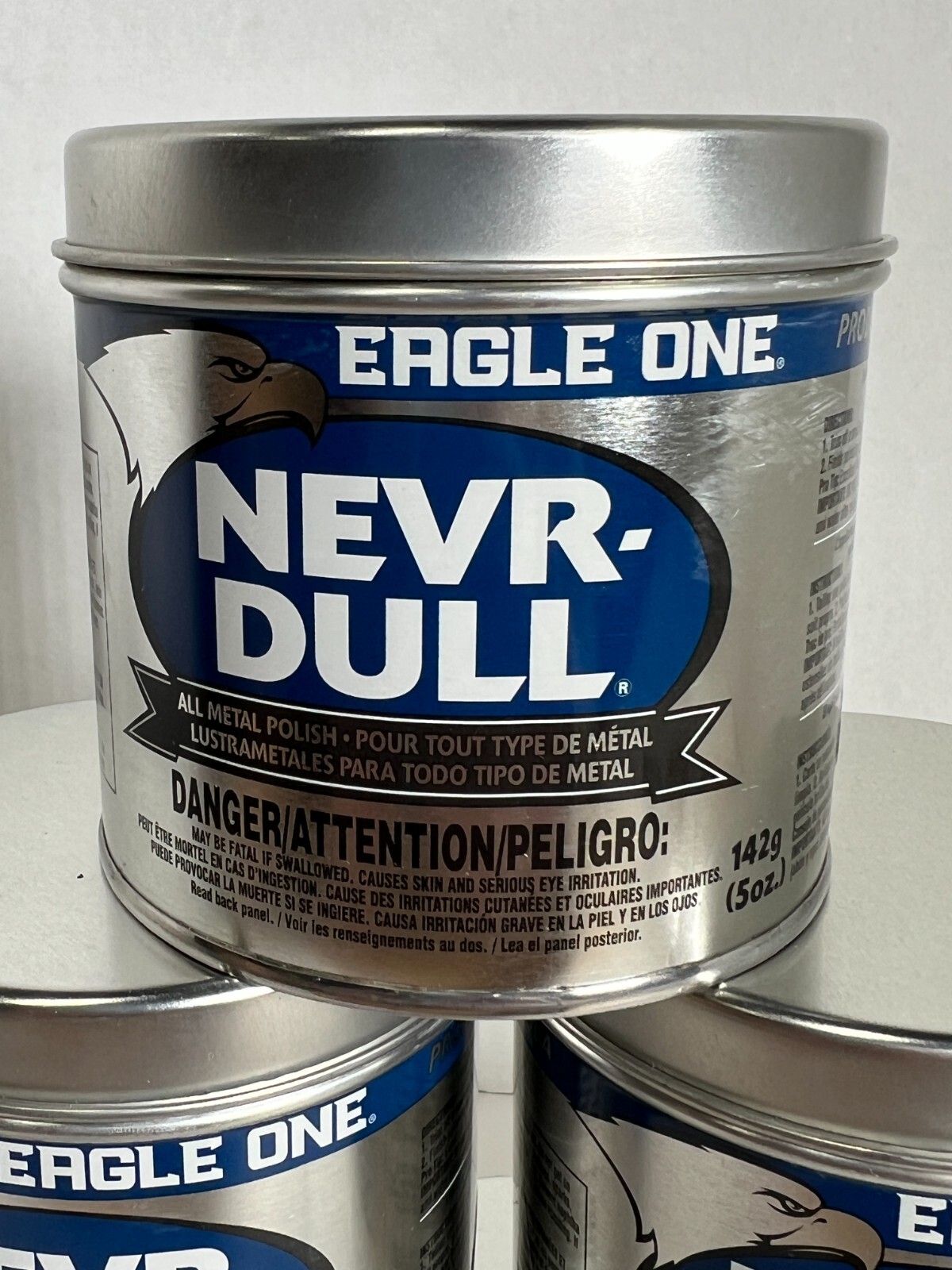 Eagle One Car Polish Nevr-Dull Wadding Metal Polish 5 Oz (Pack of 6)