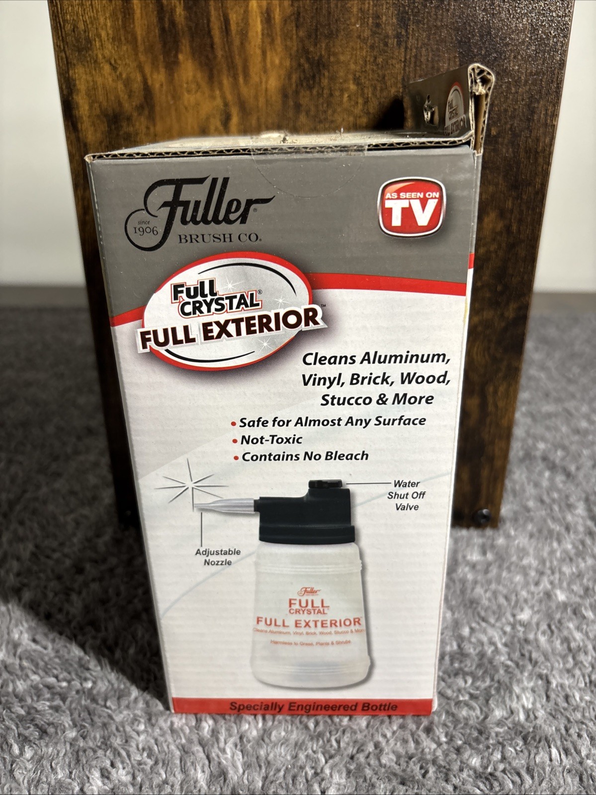 Fuller Brush FBFCEX-6 Full Exterior Crystal Cleaner As Seen on TV Bottle +Powder