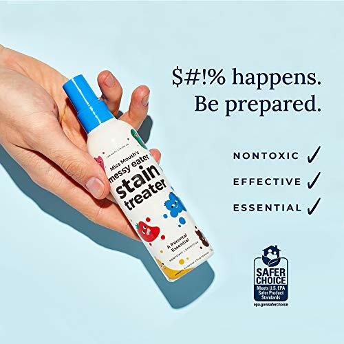 Miss Mouth’s Non-Toxic Baby Kids Stain Remover for Clothing,Carpet,Fabric, 04 oz
