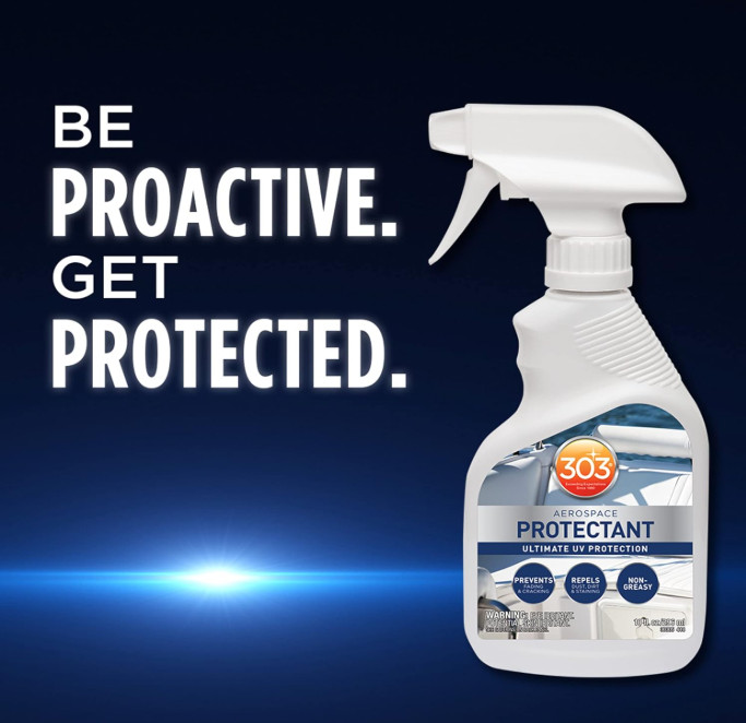 303 Products Marine Aerospace Protectant – UV Protection – Repels Dust, Dirt,