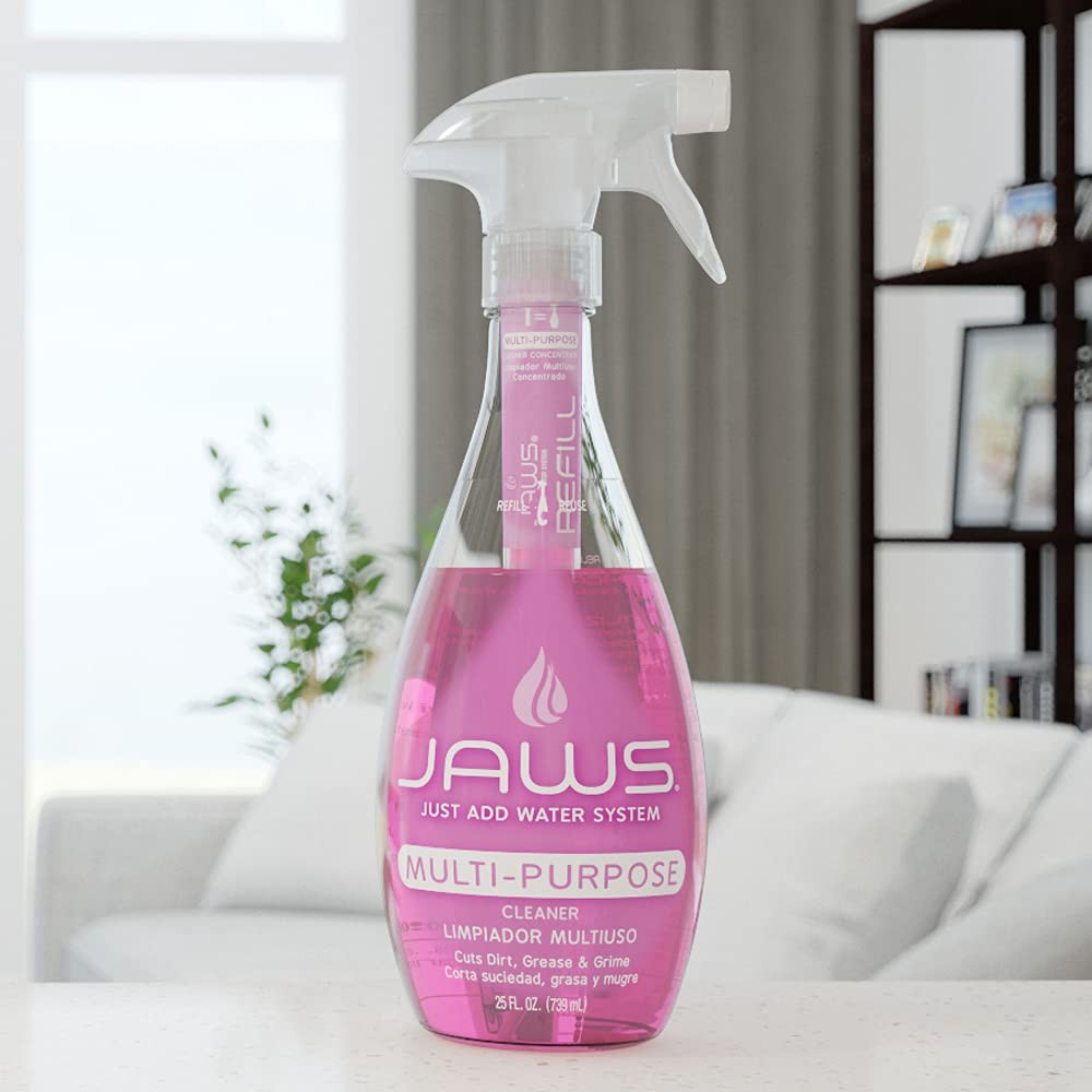 Bathroom Cleaning Kit. Refillable Cleaning Supplies.
