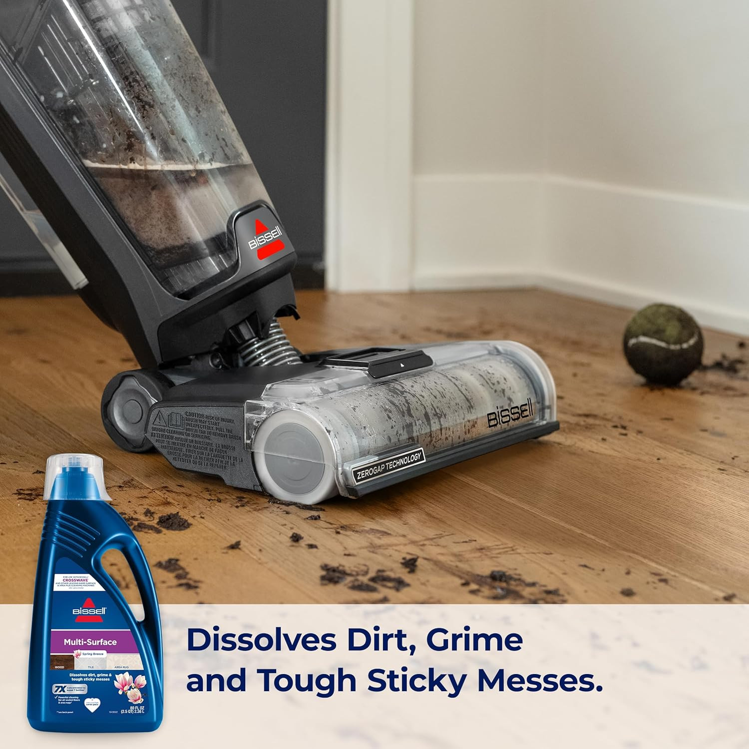 Bissell Multisurface Floor Cleaning Formula for Crosswave and Spinwave (80 Oz),