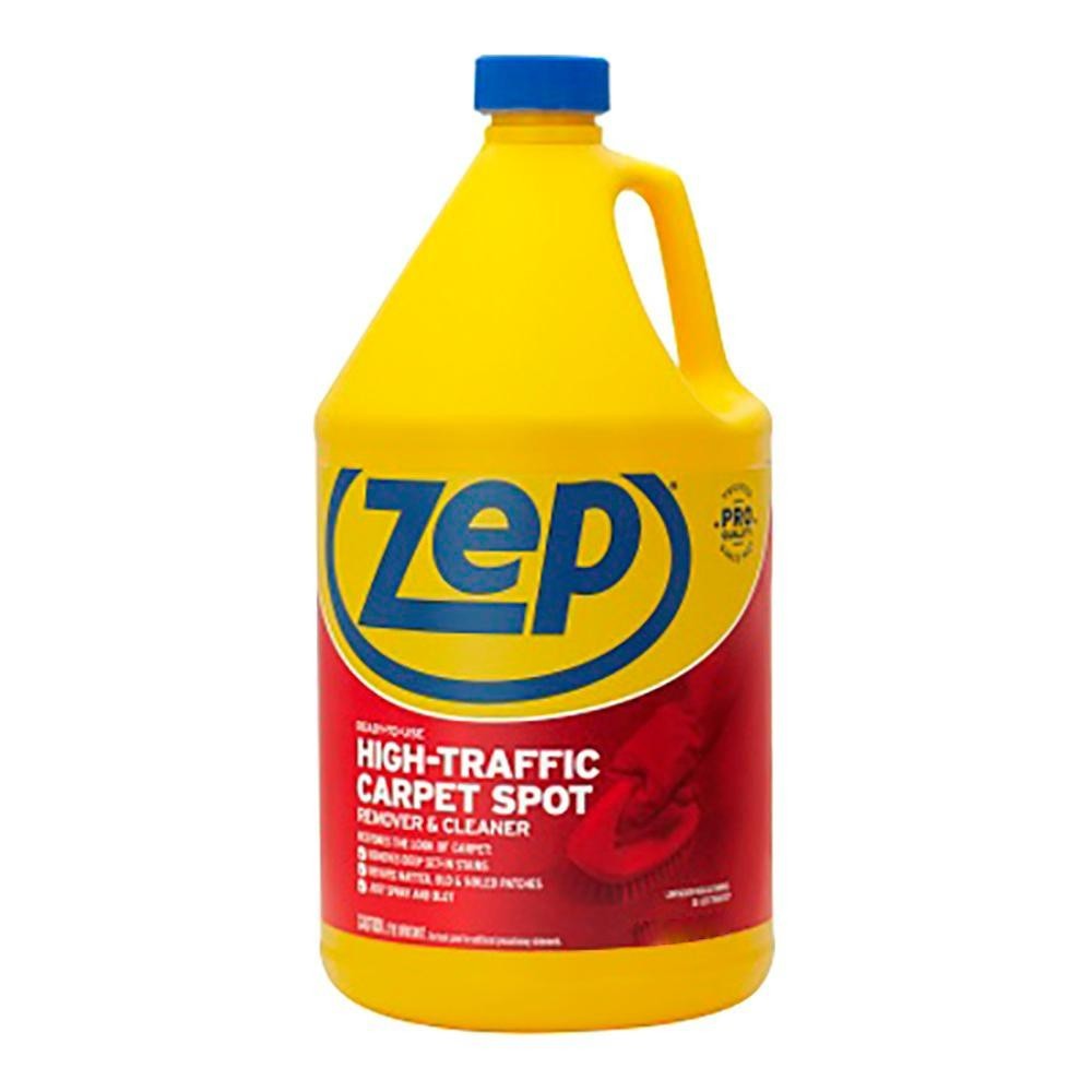 4 PACK Of Zep HIGH-TRAFFIC CARPET SPOT Stain Odor Remover and Cleaner 32oz Each