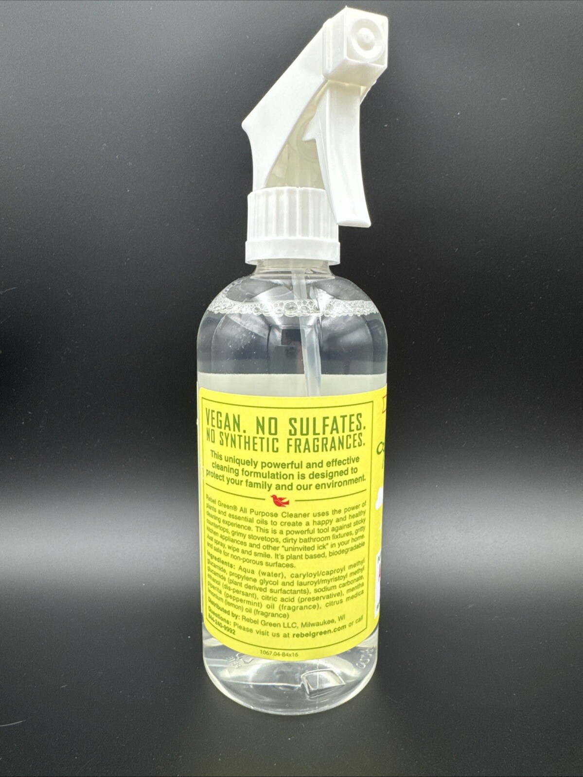 NEW All Purpose Spray Peppermint & Lemon 16oz Plant Based Planet Friendly Vegan