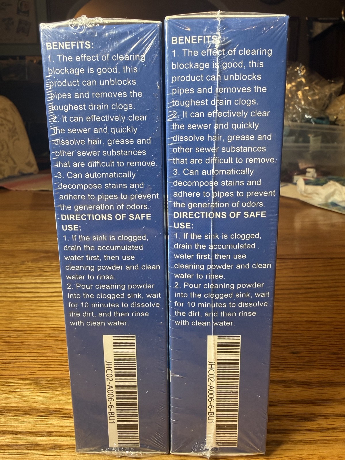 Brand NEW Jakehoe Professional Drain Clog Remover – Instant Clog Clearer 2 pack