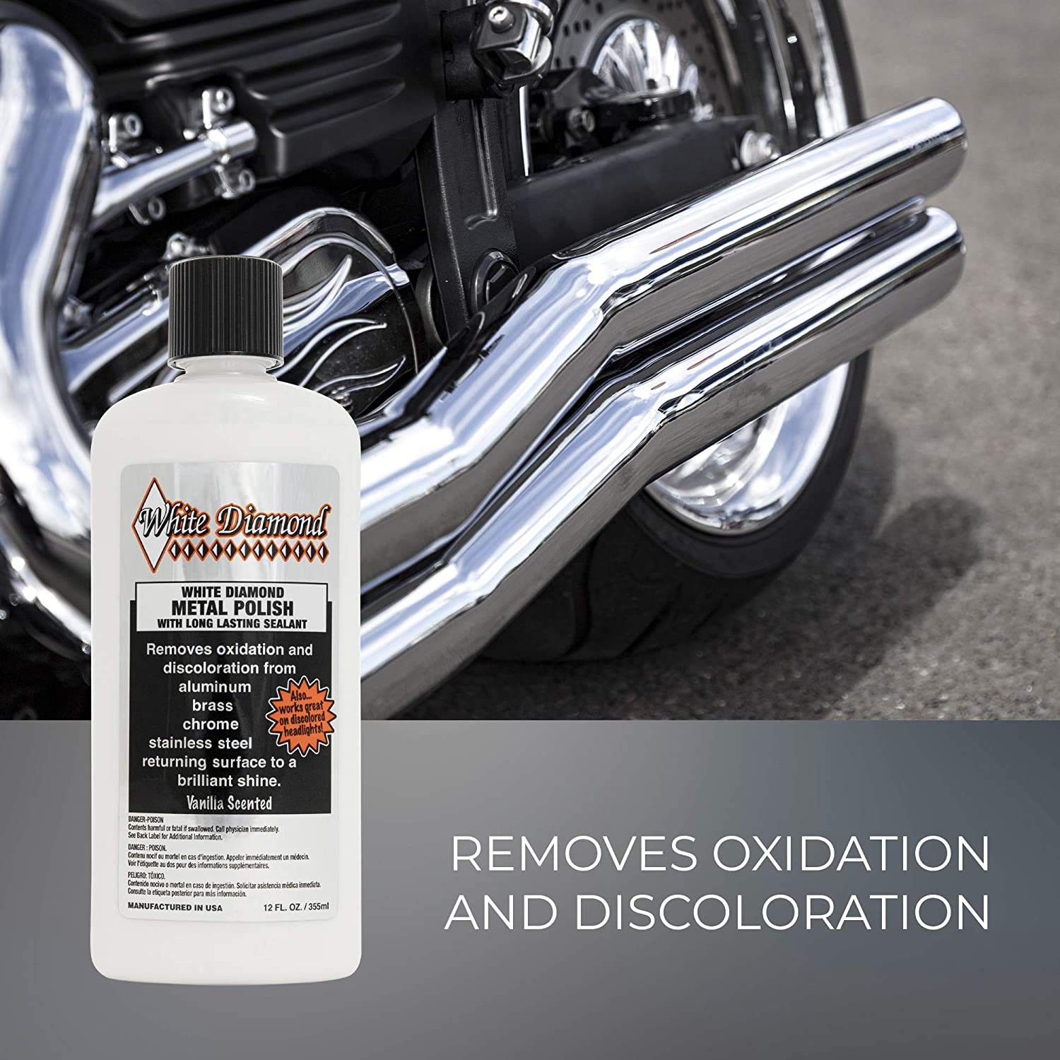 Metal Polish – Perfect for Stainless Steel, Brass, Aluminum, Chrome, Gold, Si…