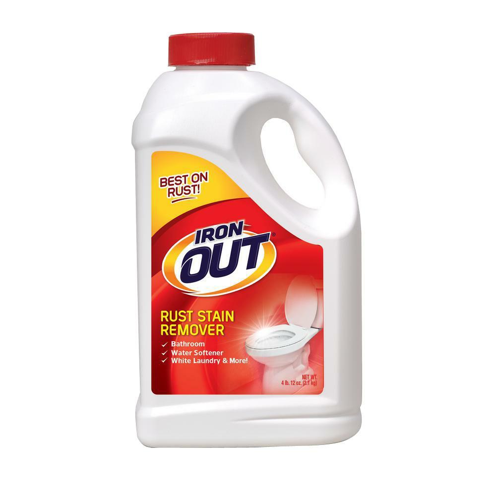 IRON OUT Multi Surface Rust Stain Remover 76oz Sink Bowl Cleaner IO65N