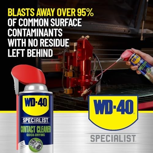 Contact Cleaner Spray with Smart Straw, TWIN PACK, 11 OZ – Electronics & Mechani