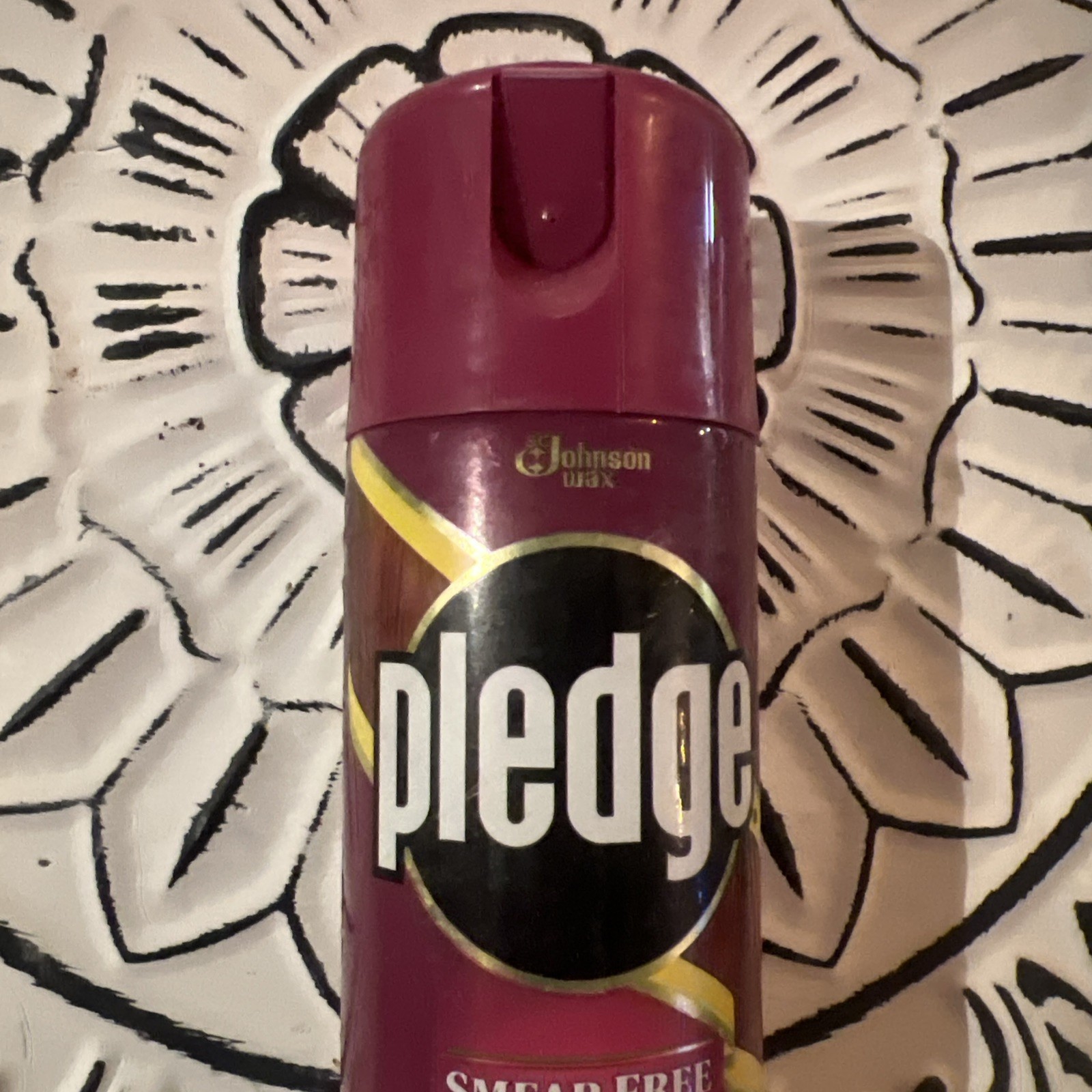Vintage PLEDGE with GLADE COUNTRY GARDEN FURNITURE Polish Spray 1996 7 oz NOS