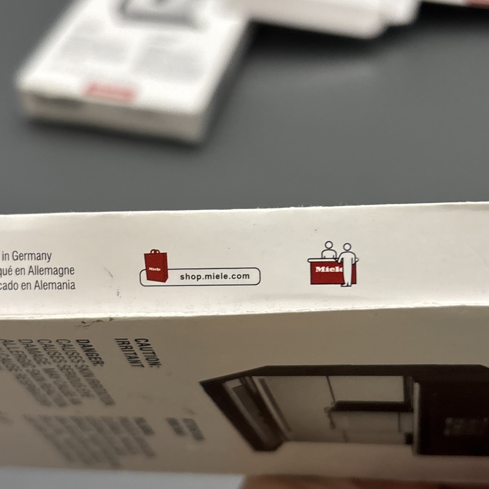 MIELE Coffee Machine Cleaning Tablets 2 Packs 20 Tabs Total – New W/Damaged Box