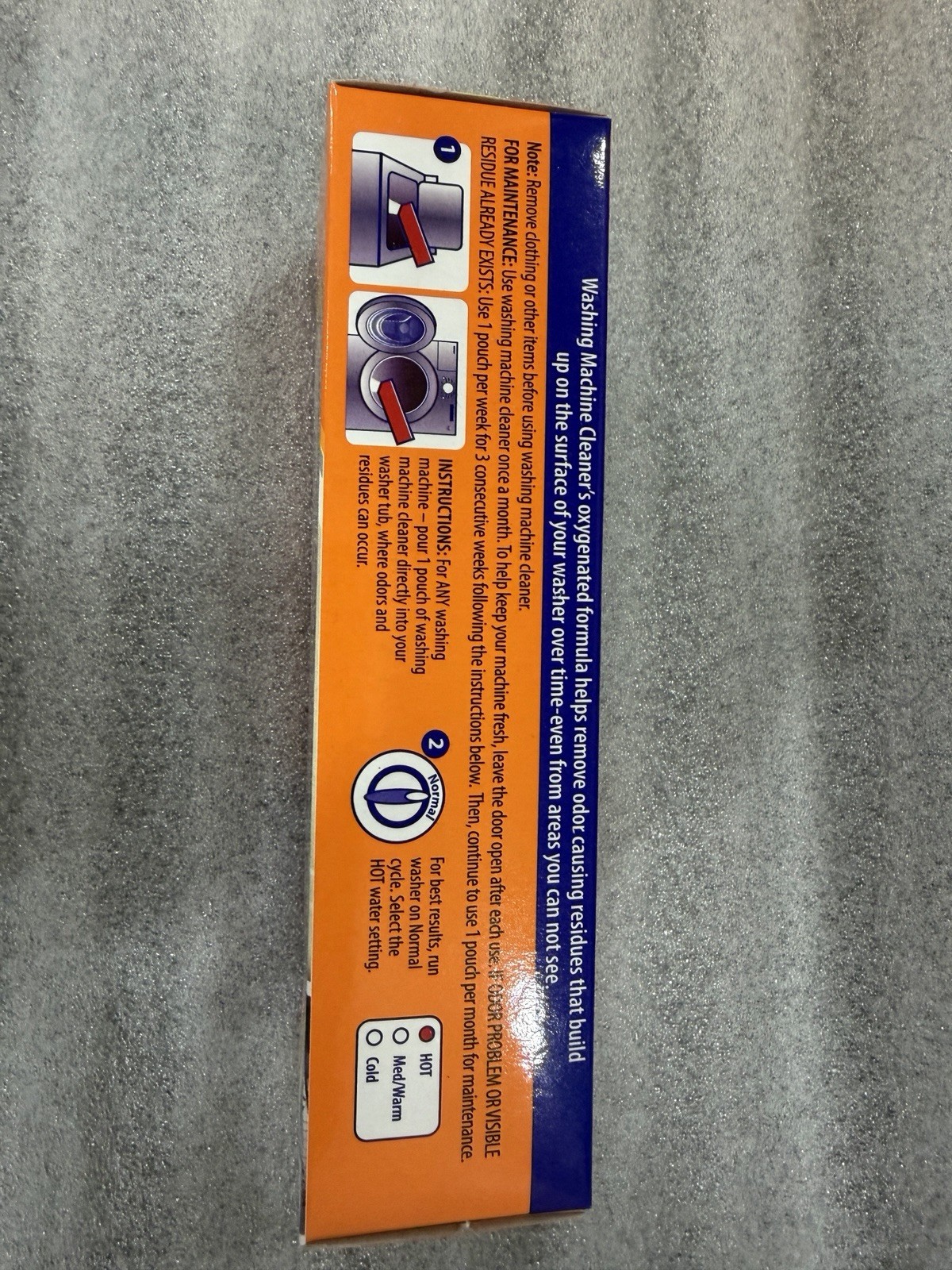 Washing Machine Cleaner Pouches Bonus Pack 2 Pack Deep Clean Formula Fresh New