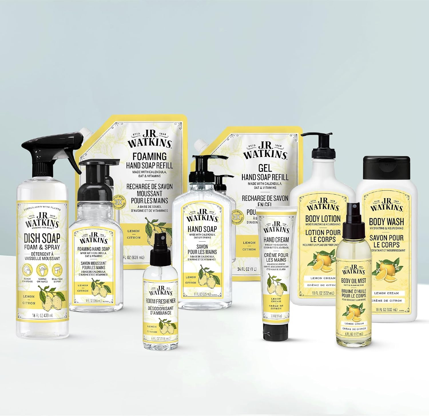 JR Watkins All Purpose Cleaner Lemon 24Floz – 2Pk