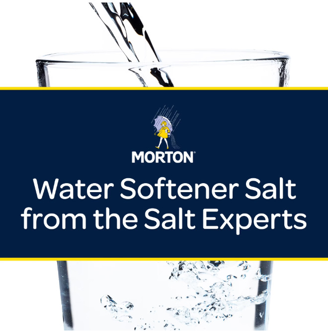 (6 pack) Morton Clean and Protect Water Softener Salt Pellets, 40 lb